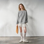 Minimal Graphic Crewneck Sweatshirt