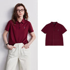 Motif-Detail Short-Sleeve Polo