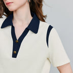 Colorblock Polo Tee