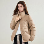 Stand-Collar Puffer Jacket