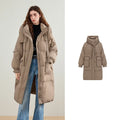 Hooded Longline Puffer Coat