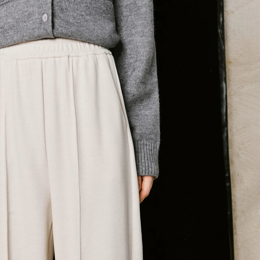 Seam-Detail Tapered Joggers