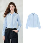 Seam-Detail Button-Front Shirt