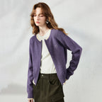 Ribbed Zip-Front Cardigan
