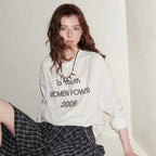 Slogan Long-Sleeve Tee