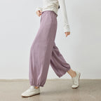 Gathered-Hem Balloon Pants