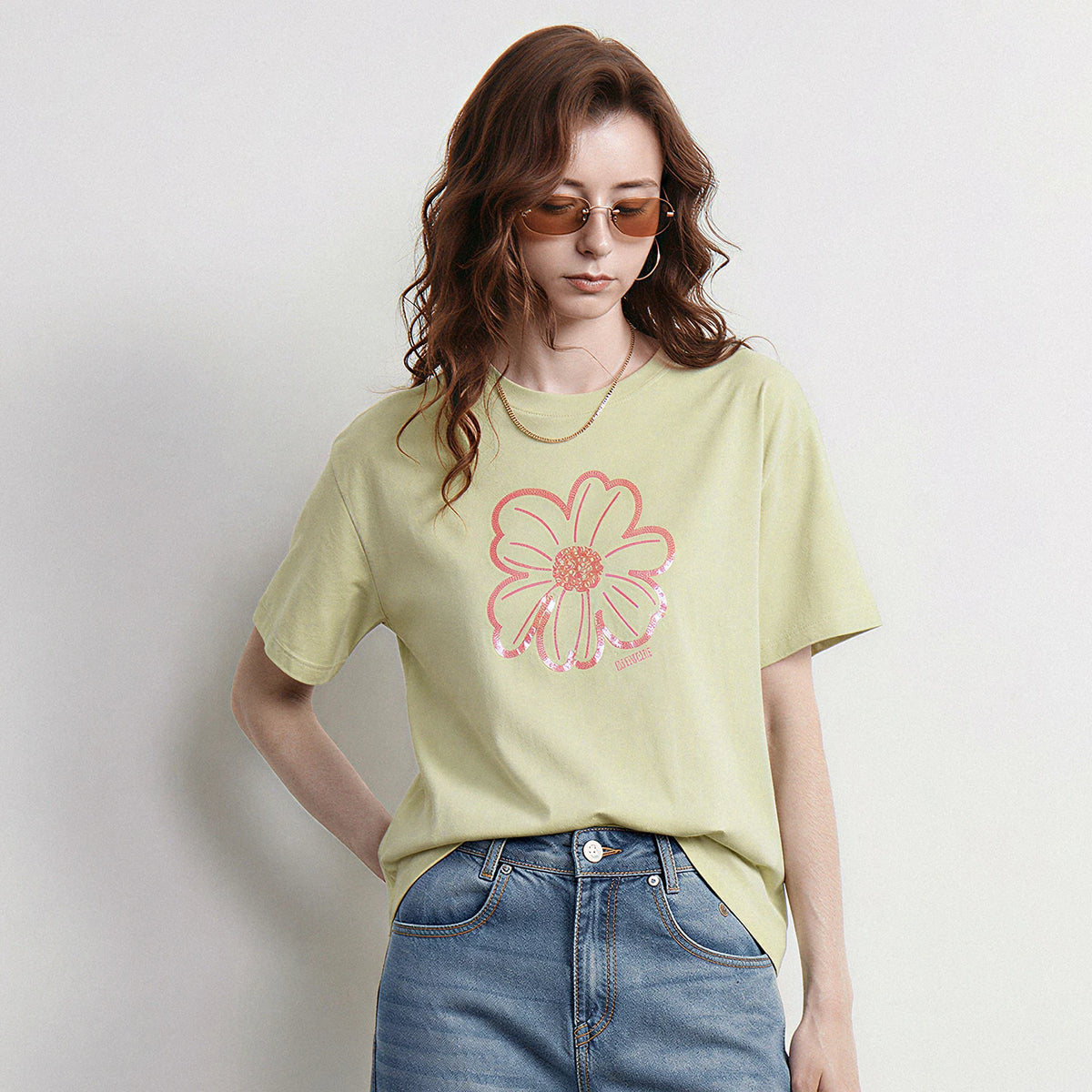 Floral Graphic Relaxed Tee