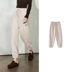 Drawstring Cuffed Jogger Pants