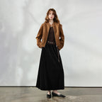 Side-Slit Long Skirt