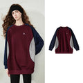 Colorblock Dog-Detail Sweatshirt