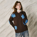 Floral Crewneck Sweater