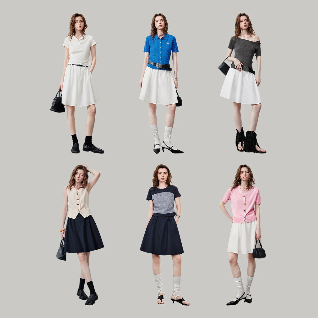 A-Line Mini Skirt