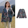 Floral V-Neck Cardigan
