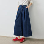 Cropped Wide-Leg Jeans