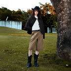 Quilted Stand-Collar Jacket