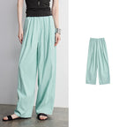 Drawstring Wide-Leg Pants