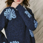 Floral Crewneck Sweater