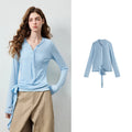 V-Neck Long-Sleeve Henley