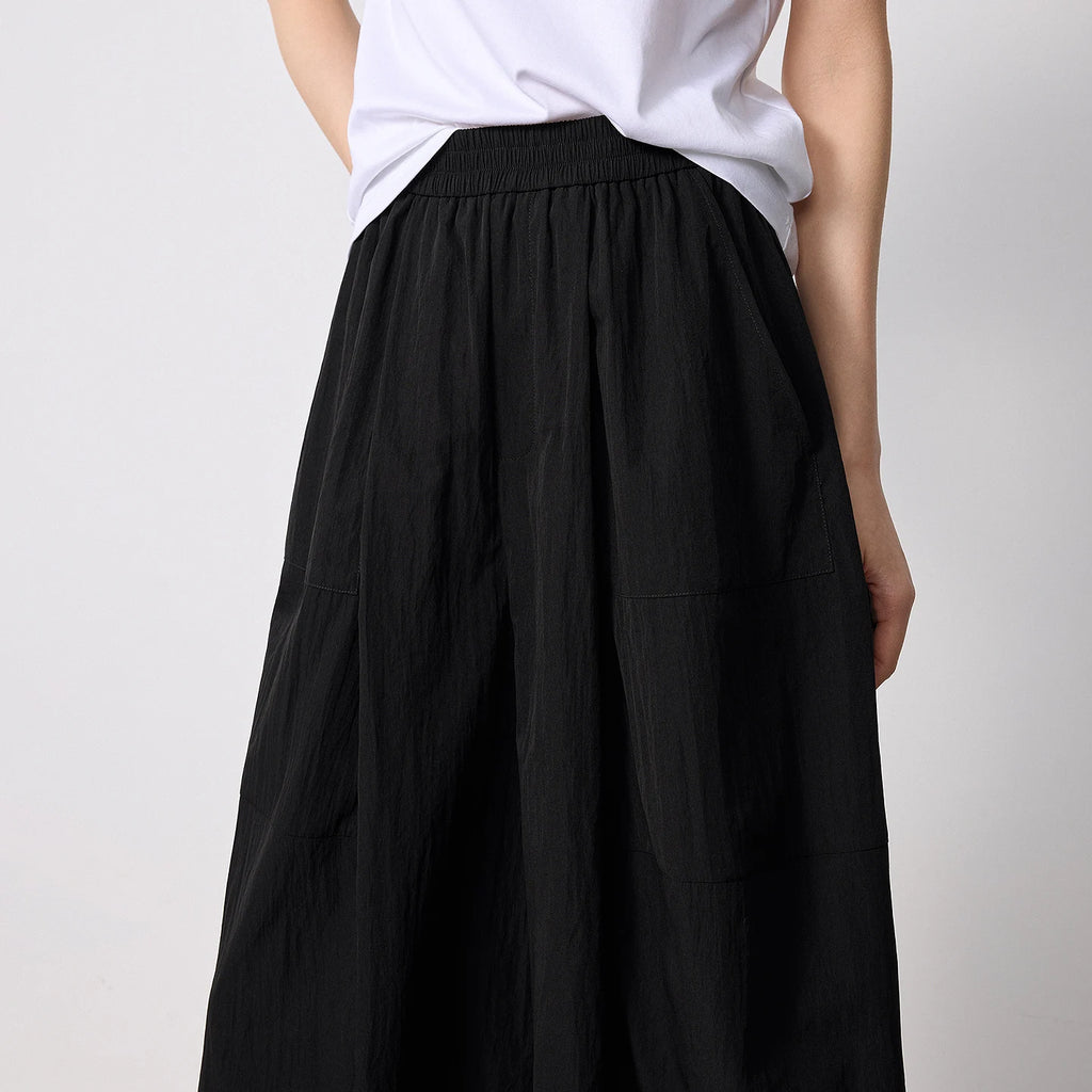 Cropped Wide-Leg Culottes