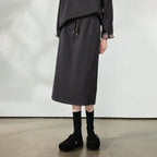 Sweatshirt and Midi Skirt Set