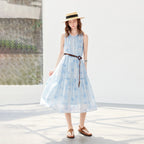 Floral Tiered Midi Dress