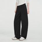 Curved-Leg Pull-On Pants