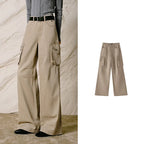 Wide-Leg Cargo Pants
