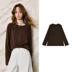 Layered-Look Henley Top