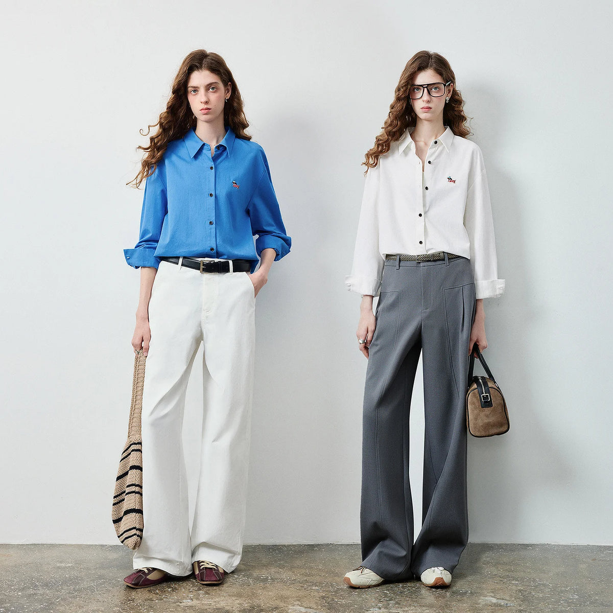 Dog-Detail Button-Up Shirt