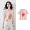 Bouquet-Graphic Crewneck Tee