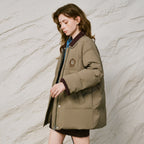 Embroidered Patch-Pocket Jacket