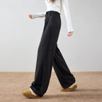 Elastic-Waist Wide-Leg Pants
