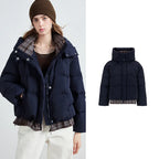 Stand-Collar Puffer Jacket
