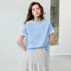 Layered-Look Textured Tee