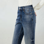 Washed Flared Jeans