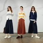 Cropped Wide-Leg Pants