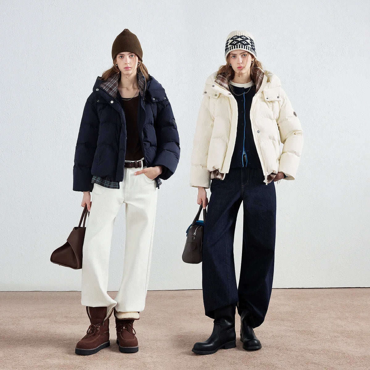 Stand-Collar Puffer Jacket
