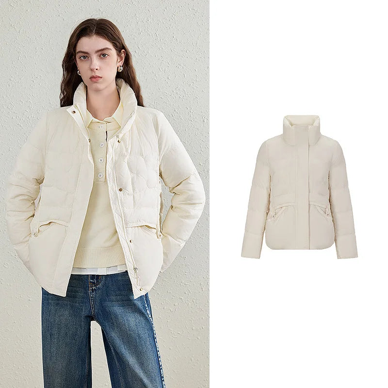 Stand-Collar Puffer Jacket