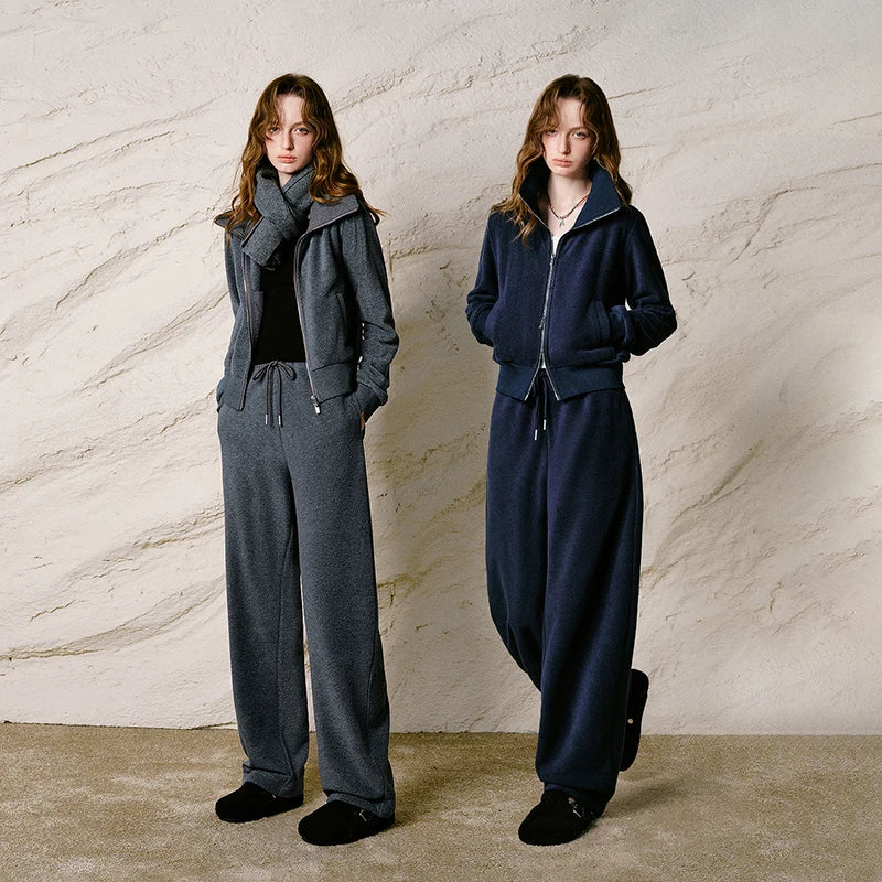 Zip-Jacket and Pants Set