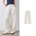 Pleated Wide-Leg Pants