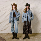 Relaxed Collared Denim Jacket
