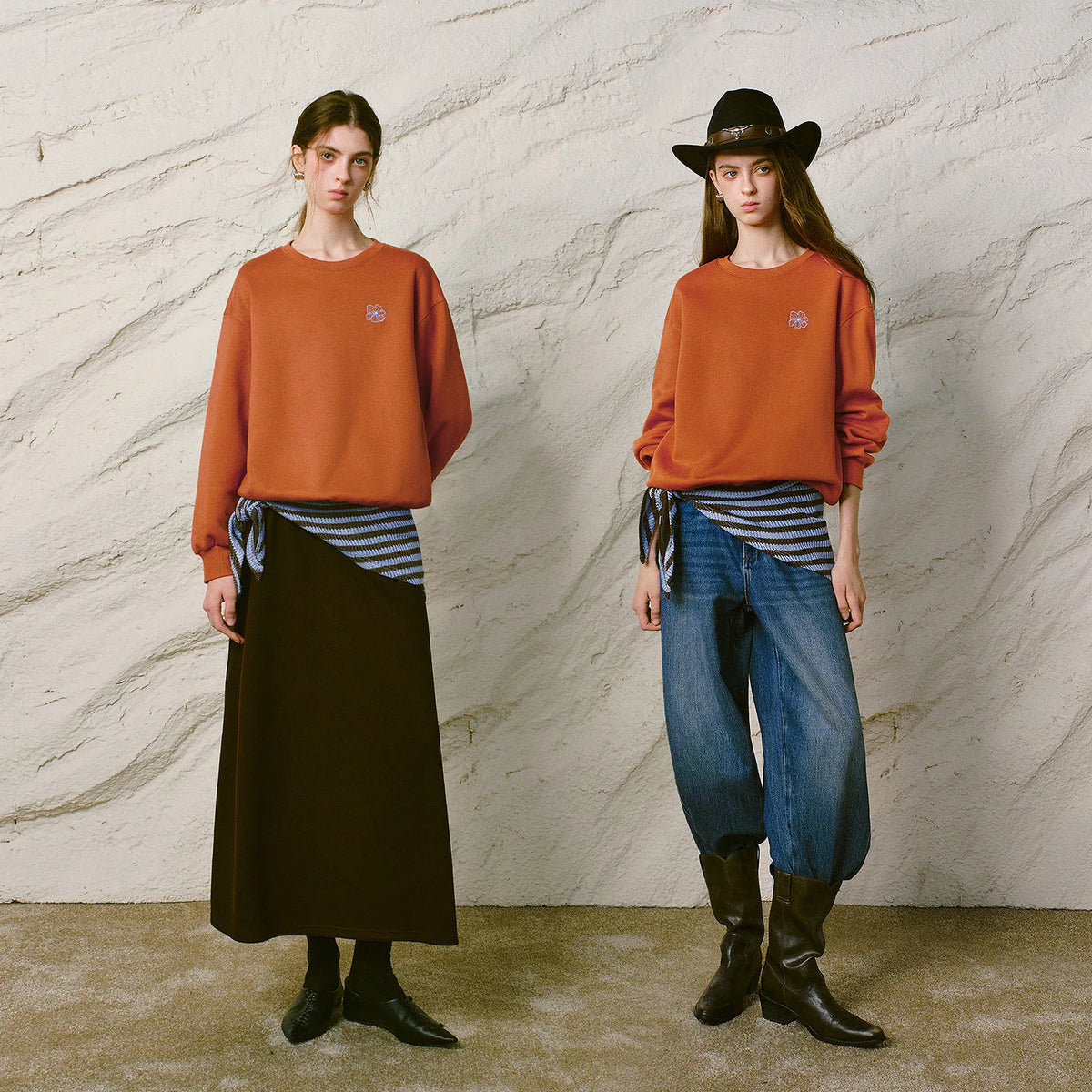 Relaxed Crewneck Sweatshirt