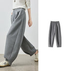 Elastic-Waist Balloon Pants