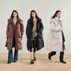 Hooded Longline Puffer Coat