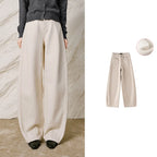 Seamed Balloon-Leg Pants