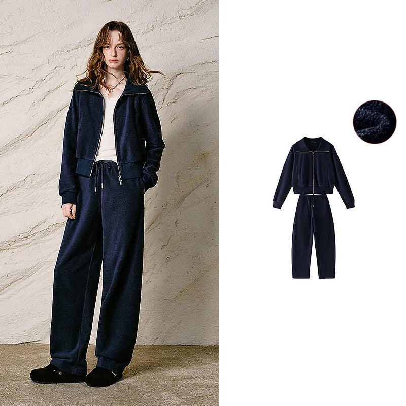 Zip-Jacket and Pants Set