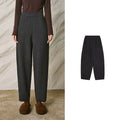 Cropped Tapered Knit Pants