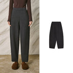 Cropped Tapered Knit Pants