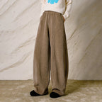Relaxed Balloon-Leg Pants