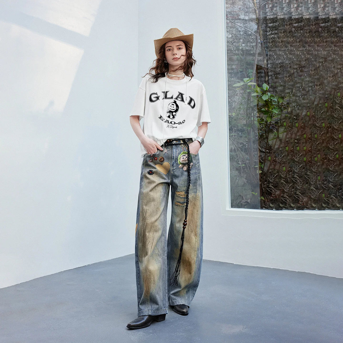 Cartoon Graphic Relaxed Tee